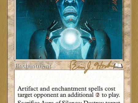 Aura of Silence (Brian Hacker) (SB) [World Championship Decks 1998] Online Hot Sale