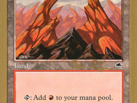 Mountain (br345) (Ben Rubin) [World Championship Decks 1998] Sale