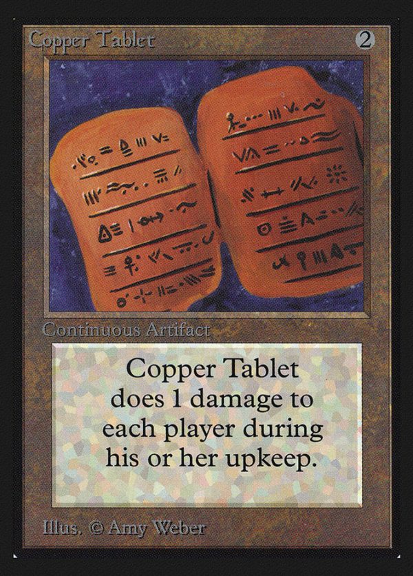 Copper Tablet [Collectors  Edition] For Sale