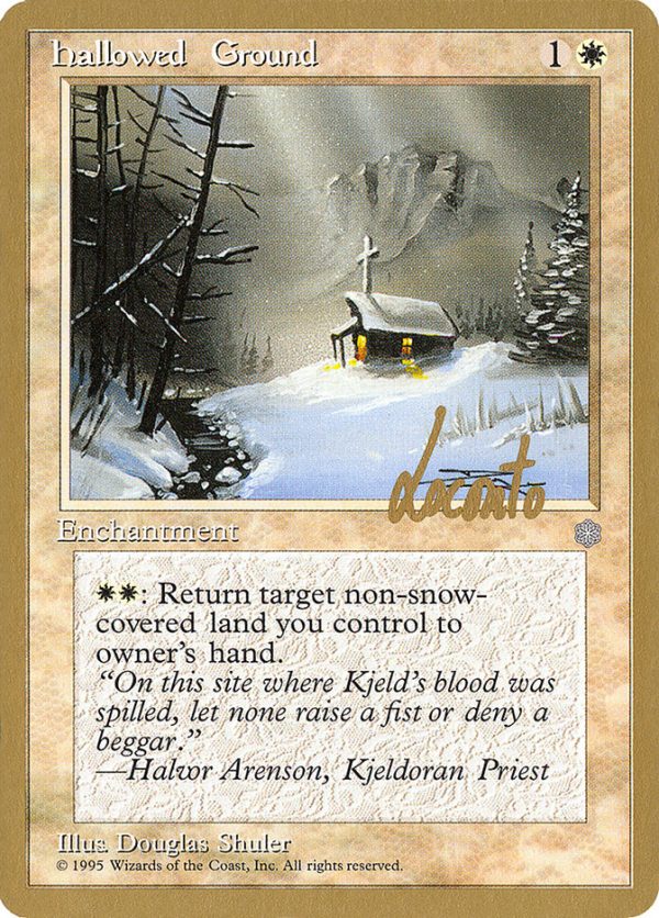 Hallowed Ground (Michael Loconto) [Pro Tour Collector Set] Supply