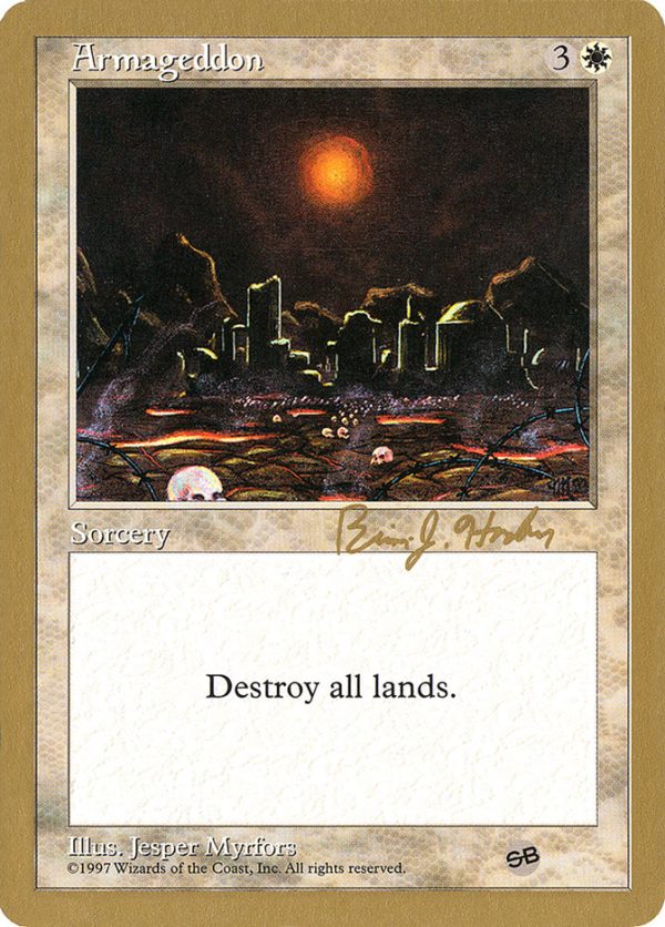 Armageddon (Brian Hacker) (SB) [World Championship Decks 1998] Online