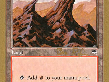 Mountain (br344) (Ben Rubin) [World Championship Decks 1998] Cheap