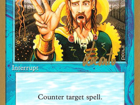 Counterspell (Michael Loconto) [Pro Tour Collector Set] For Cheap