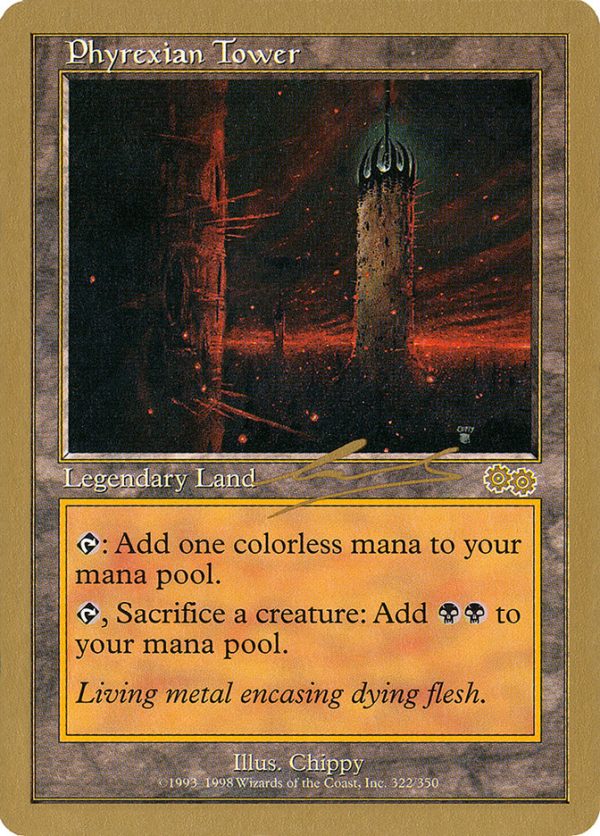 Phyrexian Tower (Nicolas Labarre) [World Championship Decks 2000] Online Sale