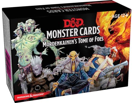 Dungeons & Dragons Monster Cards - Mordenkainen s Tome of Foes For Cheap