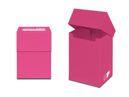 Ultra Pro - PRO 80+ Deck Box: Bright Pink For Discount