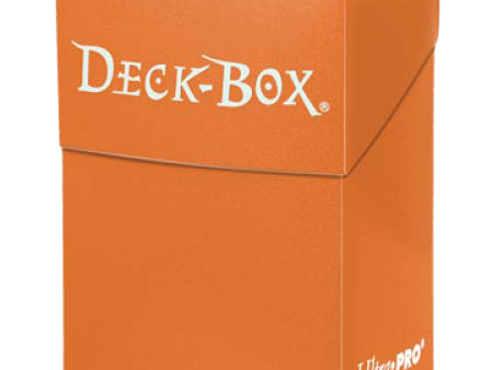 Ultra Pro Deck Box - Orange For Sale